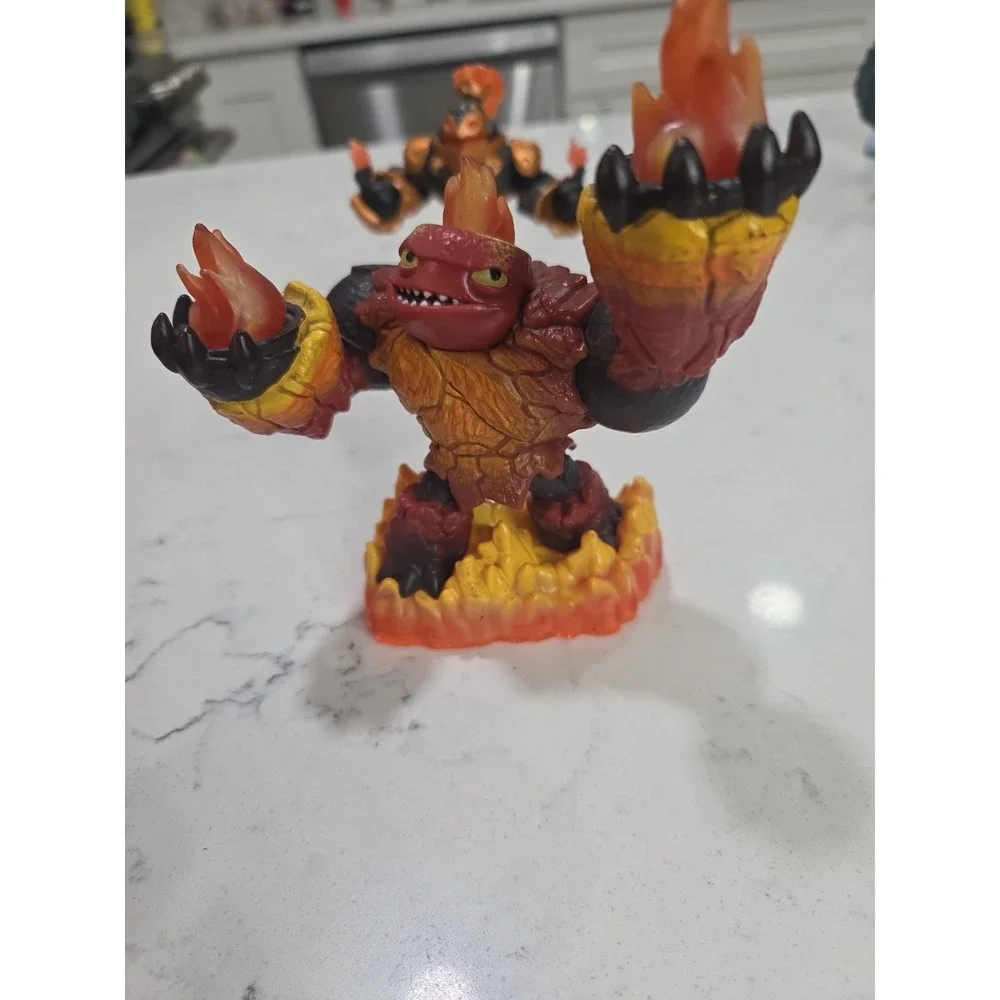 Skylanders Fire Element Figures Lot of 8